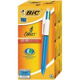 (12) Boligrafos 4 Colores