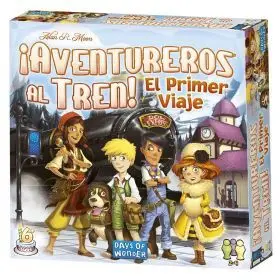 Juego Asmodee ¡Aventureros Al Tren! el Primer Viaje