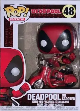 Figura Pop! Rides: Marvel: Deadpool: Deadpool & Scooter
