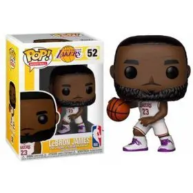 Figura Pop Nba: Lakers - Lebron James (White Uniform)