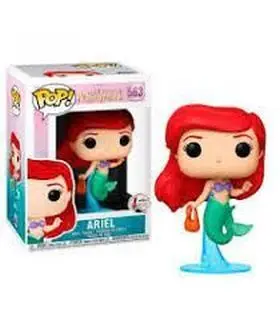 Figura Funko Pop Disney la Sirenita Ariel With Bag