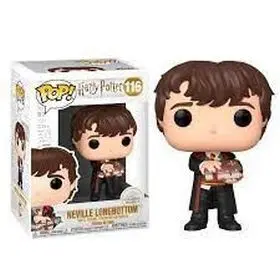 Figura Pop Harry Potter Neville With Monster Book