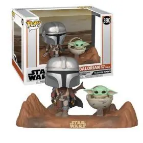 Funko Figura Pop Star Wars Mandalorian - The Child And Mandalorian