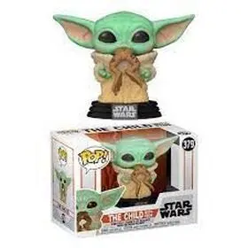 Figura Funko Pop Star Wars Mandalorian The Child With Frog 379