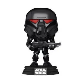 Figura Funko Pop Star Wars: Mandalorian- Dark Trooper (Battle)