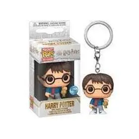 Figura Pop Keychain: Hp Holiday-Harry(Wmt)