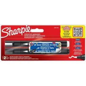 2 Rotuladores Sharpie Creative Markers Acrylicos Base Agua