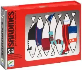 Cartas Sardines Djeco