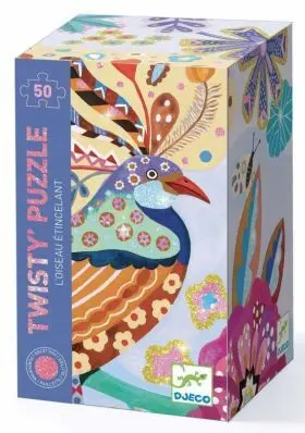 Wizzy Puzzle Pájaro Resplandeciente Djeco