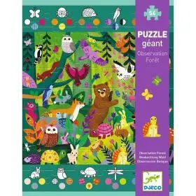 Puzzle Gigante Observación Bosque Djeco
