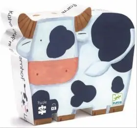 Puzzle Silueta las Vacas -24 Pzas. - Djeco