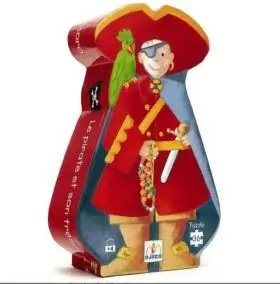 Puzzle Silueta el Pirata -36 Pzas. - Djeco