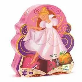 Puzzle Silueta la Cenicienta -36 Pzas. - Djeco