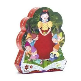 Puzzle Silueta Blancanieves -50 Pzas. - Djeco