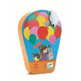 Puzzle Silueta Globo Aerostático -16 Pzas. - Djeco