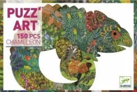 Puzzle Art Chameleon Fsc Mixto -150 Djeco