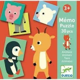 Educativos Memo Animo-Puzzle Djeco