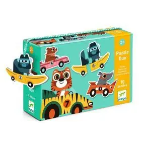 Educativos Puzzle Duo Bólidos Djeco