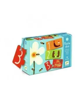 Puzzle Dúo Números Djeco