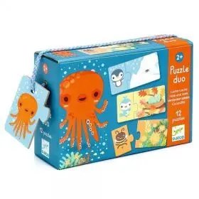 Puzzle Dúo Escondite Djeco Puzzles Piezas