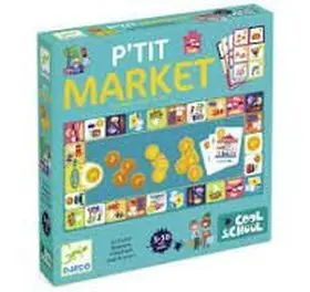 Juego Cool School Ptit Market Djeco