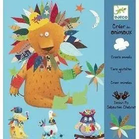 Crea Animales con Pegatinas