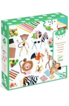 Caja Creativa Crea Animales de la Jungla Djeco