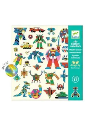 Pegatinas Robots (Mín. 2 u. ) Djeco