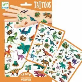 Tatuajes Dino Club (Min. 2 u. ) Djeco