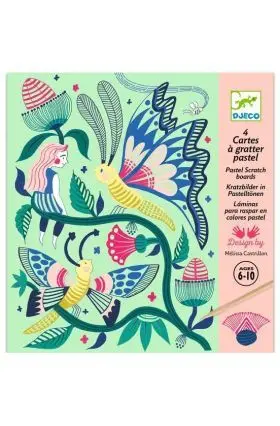 Cuadros para Rascar Jardín Imaginario (Min. 2