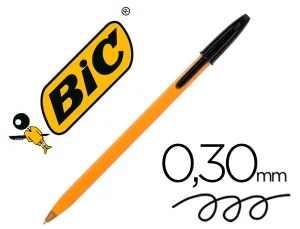 (20) Bic Naranja Negro