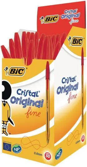 Bic Cristal Fine Rojo