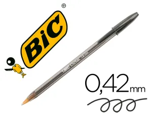 (50) Bic Cristal Large 1. 6 Negro