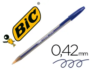 (50) Bic Cristal Large 1. 6 Azul
