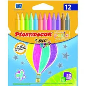 Plastidecor 12 Pastel + Metálicos Plastidecor - Bic