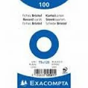 100 Fichas Nº2 75X125 Liso Lisas Exaclair - Clairefontaine