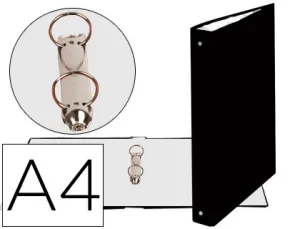 Carpeta de 2 Anillas 30Mm Negra