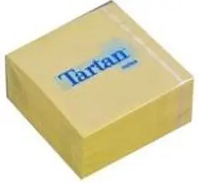 400 Notas Cubo Amarillas Tartan 76 X 76Mm 3M - Tartan