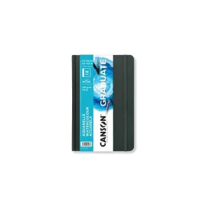 Cuad 14X21,6 28H Canson Graduate Acuarela Fino 250G