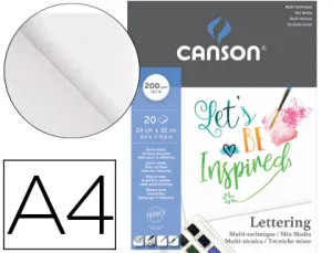 Canson Lettering 20H 200Gr