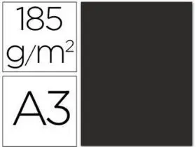 Cartulina Canson A3 185G Negra