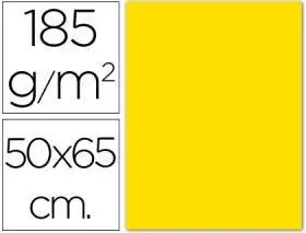Cartulina Grande Gualda Amarilla-Amarillo Fuerte 50X65 Cms.