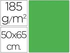 Cartulina Grande Verde Manzana 50X65 Cms.