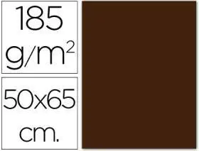 Cartulina Grande Marron Chocolate 50X65 Cms.