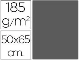 Cartulina Grande Gris Plomo 50X65 Cms.