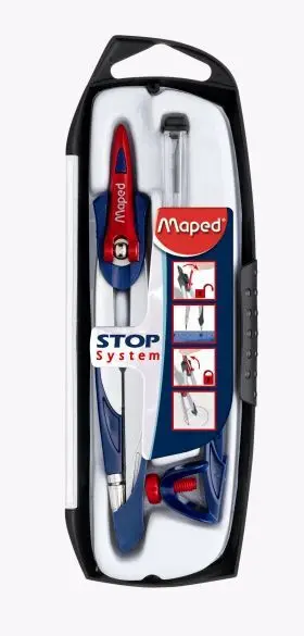 Compas Stop System con Adaptador Maped