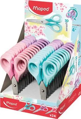 Tijeras Sensoft Pastel 13Cm