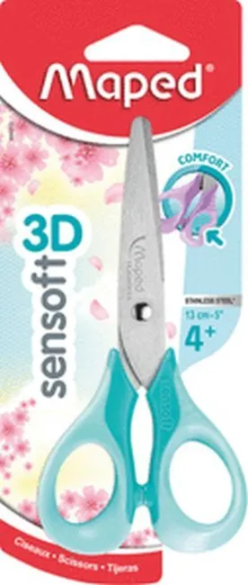 Tijeras Sensoft Pastel 13Cm