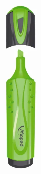 Marcador Fluorescente Verde Maped