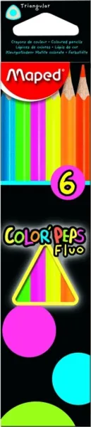 6 Pinturas Fluorescentes Color´peps
